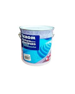 Tkrom Pintura para piscinas  con base clorocaucho 5 Kg Blanco