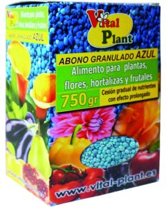 Vital Plant Abono granulado azul 750 Gr