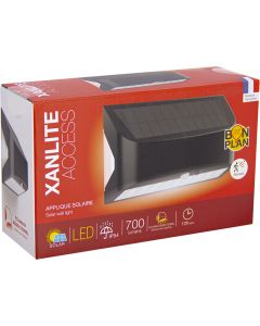 Xanlite  Aplique solar led con sensor Apsar 700 Lm