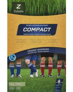 Zulueta Semilla césped resistente Compact 1 Kg