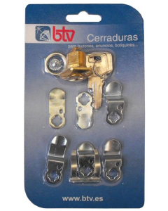 Kit cerradura Nº2 Oro BTV