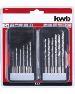 Kwb Juego de 12 brocas para metal 108810
