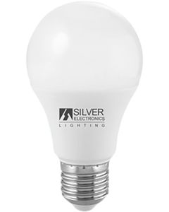 Lámpara Eco Standard LED 10W 3000k E27 Silver Sanz