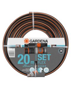 Gardena Set de manguera Flex 15 mm c/accesorios