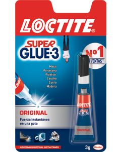 Pegamento Loctite Super Glue3 Original 3 Gr