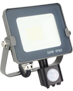Proyector Led Forge + 20W Con sensor Silver Sanz