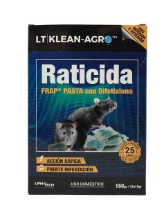 Raticida Klean Agro Frap pasta fresca 150 Gr