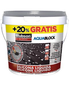 Silicona líquida Aquablock SL3000 Gris 1+0,2 KG