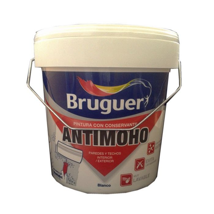 Pintura Bruguer antimoho blanca 4 lt almacenes iberia